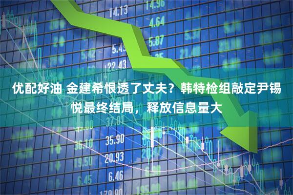 优配好油 金建希恨透了丈夫？韩特检组敲定尹锡悦最终结局，释放信息量大